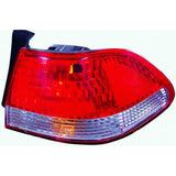 CAPA Certified Passenger Side Outer Tail Light Assembly For Honda Accord Sedan 2001-2002(HO2801135C)