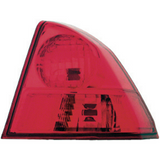 Reconditioned Oe Passenger Side Outer Tail Light Lens And Housing For Honda Civic Hybrid 2003-2005(HO2801153R)