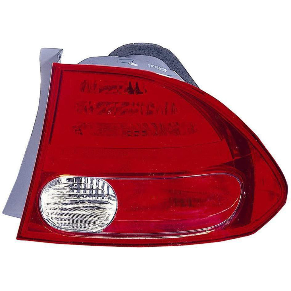 CAPA Certified Passenger Side Outer Tail Light Assembly For Honda Civic Hybrid 2006-2008(HO2801165C)