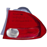 CAPA Certified Passenger Side Outer Tail Light Assembly For Honda Civic Hybrid 2006-2008(HO2801165C)