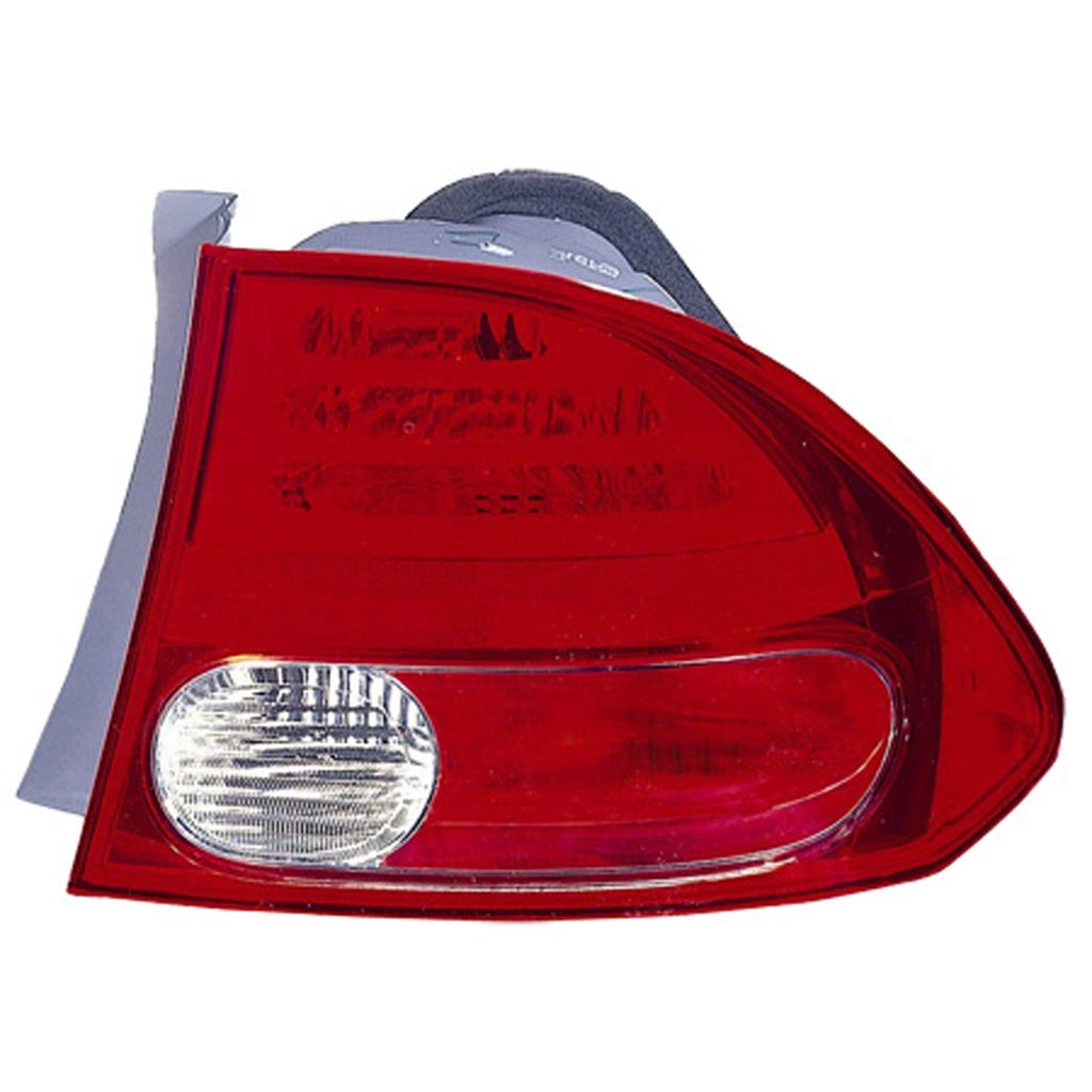 Reconditioned Oe Passenger Side Outer Tail Light Assembly For Honda Civic Hybrid 2006-2008(HO2801165R)