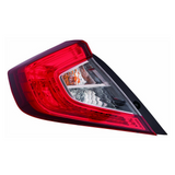 CAPA Certified Driver Side Outer Tail Light Assembly For Honda Civic Sedan 2016-2021(HO2804110C)