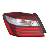 CAPA Certified Driver Side Outer Tail Light Assembly For Honda Accord Hybrid 2017-2017(HO2804112C)