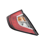 CAPA Certified Driver Side Outer Led Tail Light Assembly For Honda Civic Hatchback 2017-2021(HO2804116C)