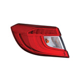CAPA Certified Driver Side Outer Tail Light Assembly For Honda Accord Hybrid 2018-2020(HO2804121C)