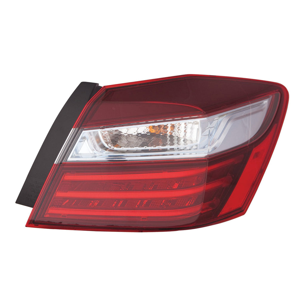 CAPA Certified Passenger Side Outer Tail Light Assembly For Honda Accord Hybrid 2017-2017(HO2805112C)