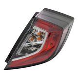 CAPA Certified Passenger Side Outer Led Tail Light Assembly For Honda Civic Hatchback 2017-2021(HO2805116C)