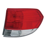 Reconditioned Oe Passenger Side Outer Tail Light Lens And Housing For Honda Odyssey 2008-2010(HO2819134R)