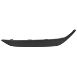 Frontont Driver Side Lower Bumper Cover Molding [below Fog Lamp Insert] Painted Gloss Black For Hyundai Tucson 2016-2018(HY1038147)