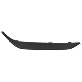 Frontont Passenger Side Lower Bumper Cover Molding [below Fog Lamp Insert] Painted Gloss Black For Hyundai Tucson 2016-2018(HY1039147)