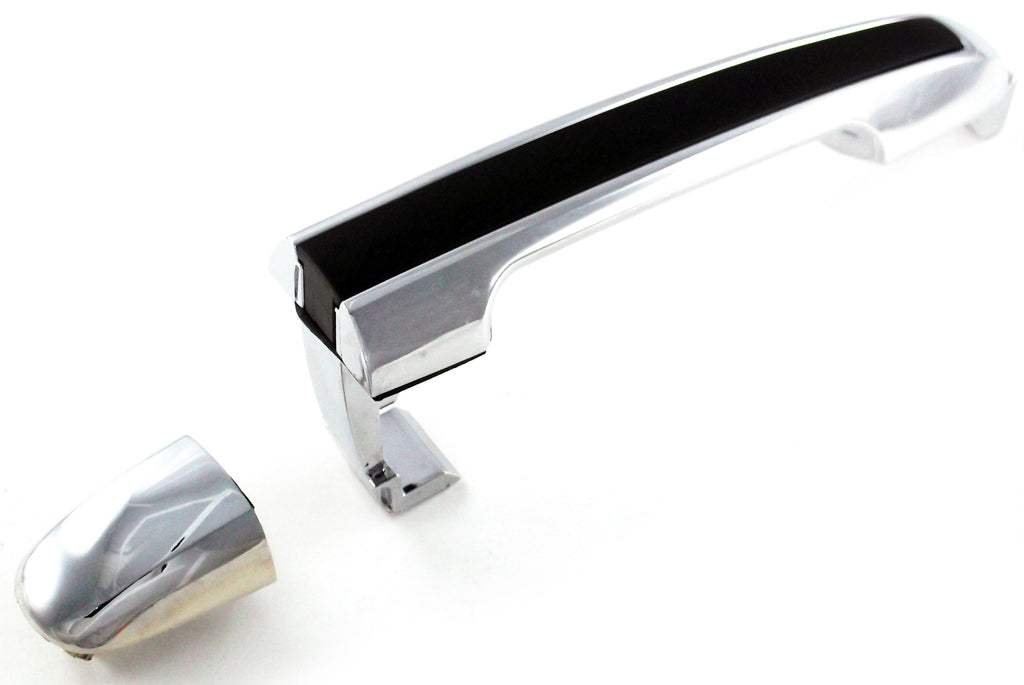 Door Handle Front Passenger Side Outer (chrome/black Strip) For Hyundai Sonata 2006-2010(HY1311123)