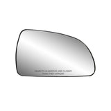 Passenger Side Door Mirearor Glass Assembly [encased In Backing] For Hyundai Sonata 2007-2010(HY1325100)
