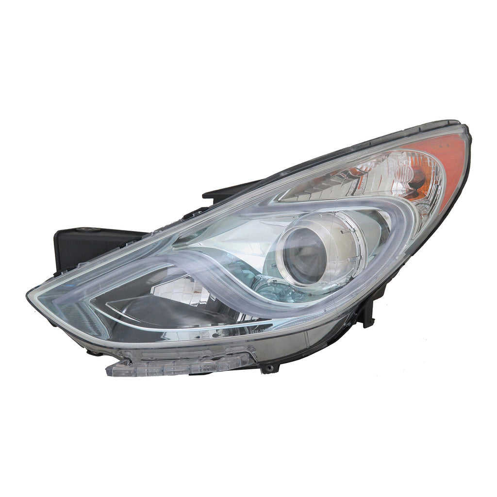 CAPA Certified Driver Side Halogen Headlight Assembly For Hyundai Sonata Hybrid 2011-2015(HY2502177C)