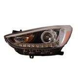 CAPA Certified Driver Side Halogen Headlight Assembly For Hyundai Accent Hatchback 2014-2017(HY2502191C)