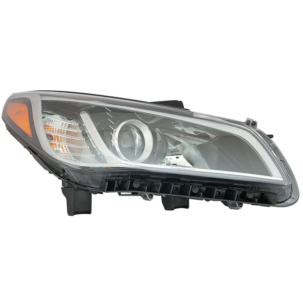 CAPA Certified Driver Side Halogen Headlight Assembly For Hyundai Sonata 2016-2017(HY2502201C)