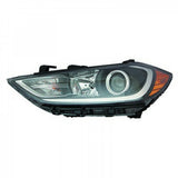 Head Lamp Driver Side Halogen Korea Built Hq For Hyundai Elantra Sedan&nbsp; - &nbsp;2011-2023 2017-2018(HY2502204)