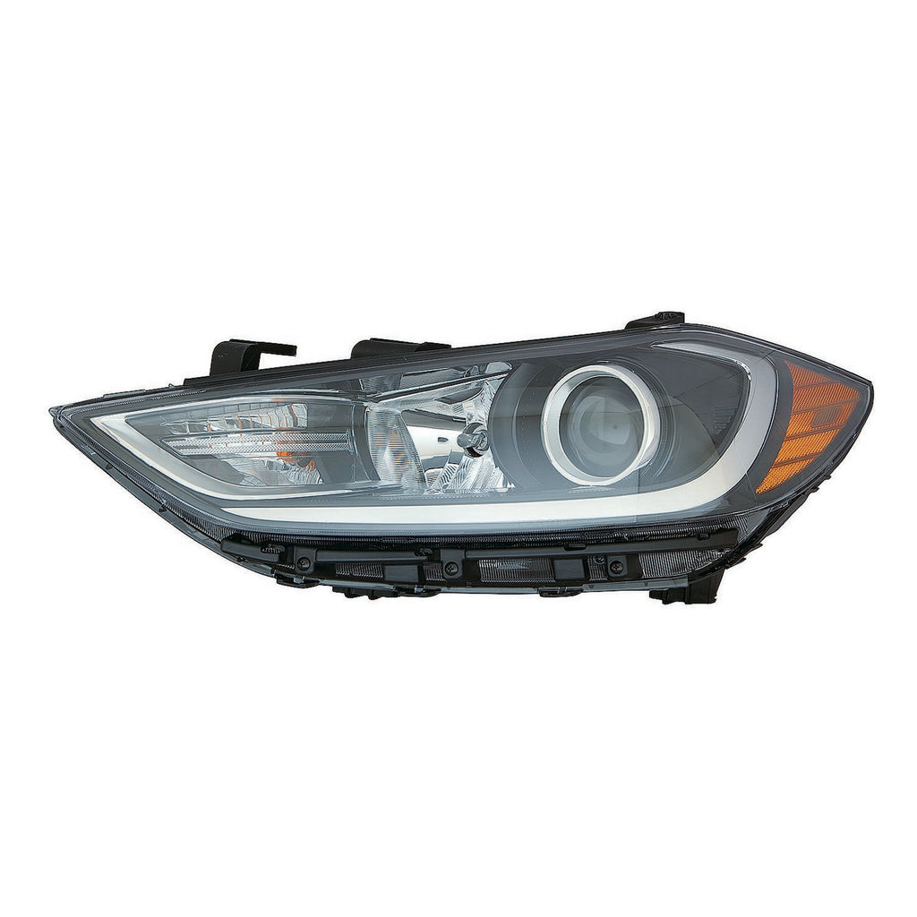 Reconditioned Oe Driver Side Halogen Headlight Assembly For Hyundai Elantra Sedan 2017-2018(HY2502206R)