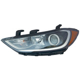 Reconditioned Oe Driver Side Hid Headlight Assembly With Adaptive For Hyundai Elantra Sedan 2017-2018(HY2502207R)