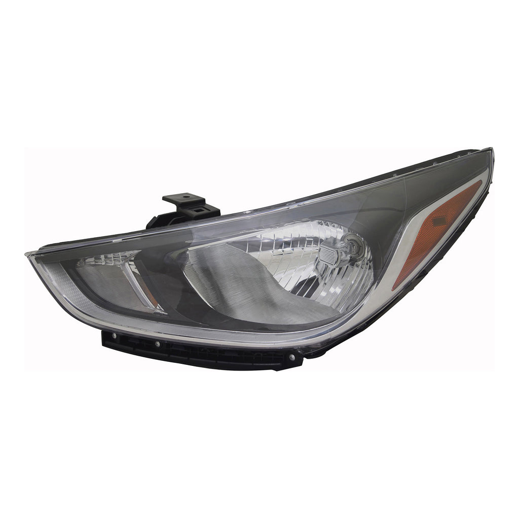 CAPA Certified Driver Side Halogen Headlight Assembly For Hyundai Accent Sedan 2018-2022(HY2502218C)