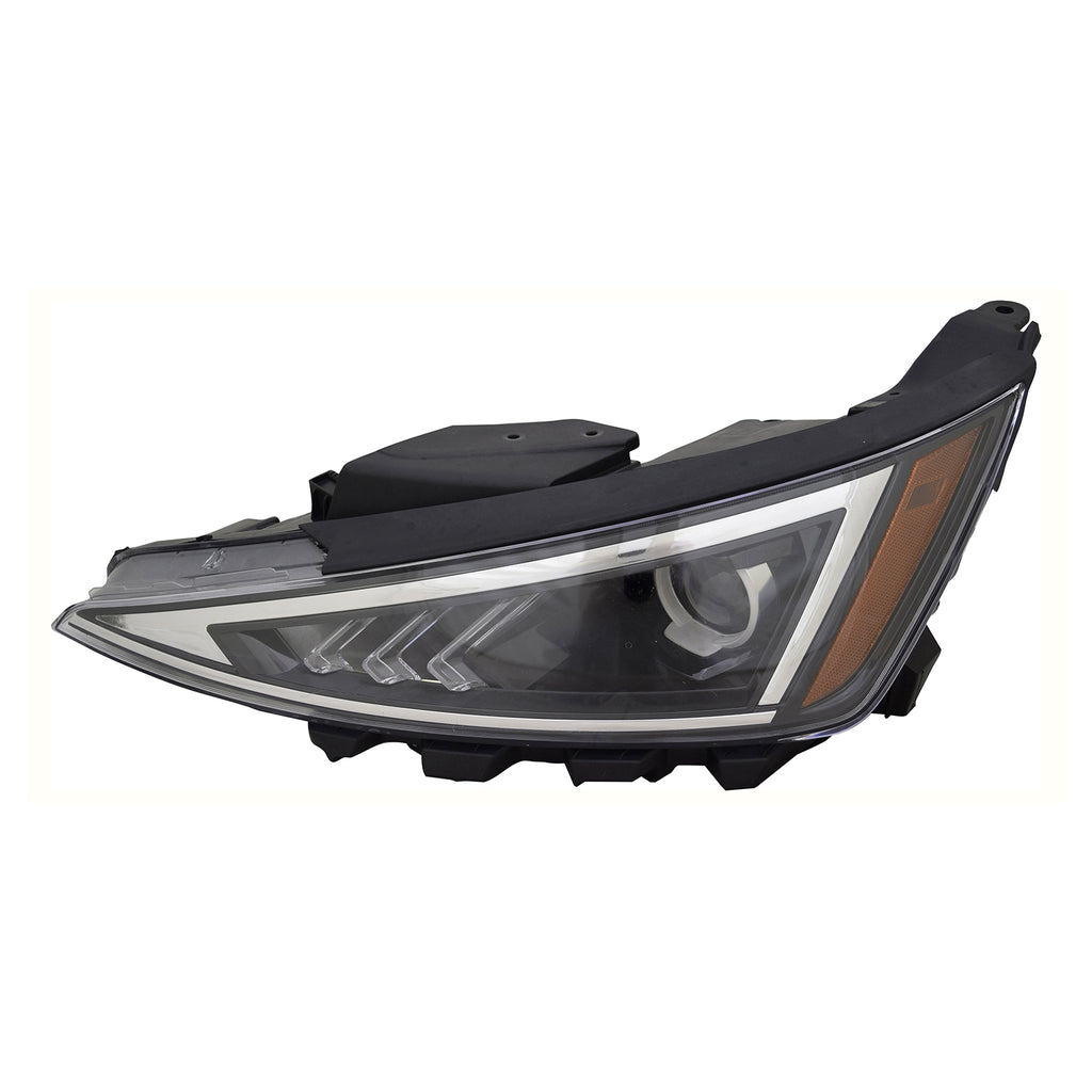 Driver Side Halogen Headlight Assembly For Hyundai Elantra Sedan 2019-2020(HY2502233)