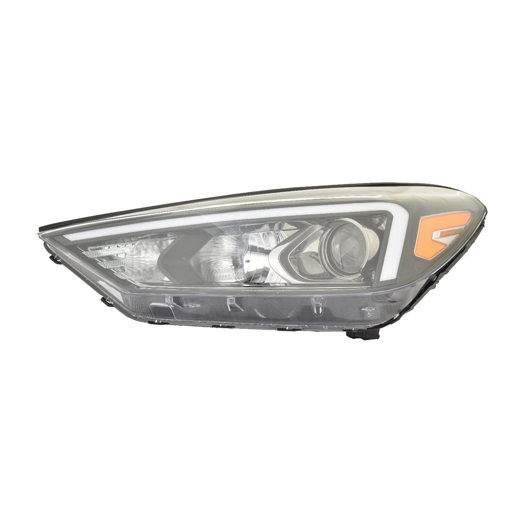 CAPA Certified Driver Side Halogen Headlight Assembly For Hyundai Tucson 2019-2021(HY2502234C)
