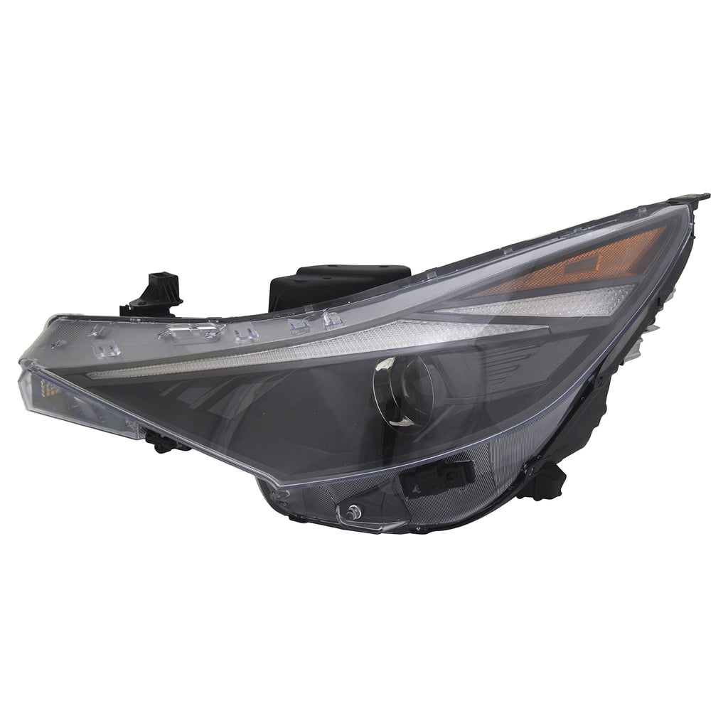 Driver Side Halogen Headlight Assembly For Hyundai Elantra Sedan 2021-2023(HY2502247)