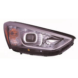 Reconditioned Oe Passenger Side Halogen Headlight Assembly For Hyundai Santa Fe 2013-2016(HY2503175R)