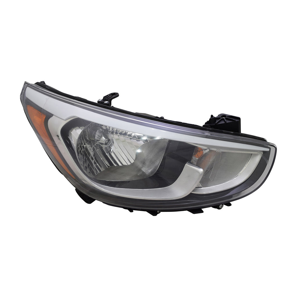 Reconditioned Oe Passenger Side Halogen Headlight Assembly For Hyundai Accent Hatchback 2015-2017(HY2503192R)