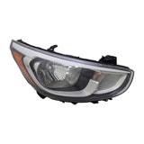 Reconditioned Oe Passenger Side Halogen Headlight Assembly For Hyundai Accent Hatchback 2015-2017(HY2503192R)