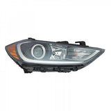 Head Lamp Passenger Side Halogen Without Drl Se Model Korea Built Hq For Hyundai Elantra Sedan&nbsp; - &nbsp;2011-2023 2017-2018(HY2503203)