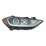 Head Lamp Passenger Side Halogen Without Drl Se Model Korea Built Hq For Hyundai Elantra Sedan&nbsp; - &nbsp;2011-2023 2017-2018(HY2503203)