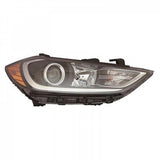 Head Lamp Passenger Side Halogen Korea Built Hq For Hyundai Elantra Sedan&nbsp; - &nbsp;2011-2023 2017-2018(HY2503204)