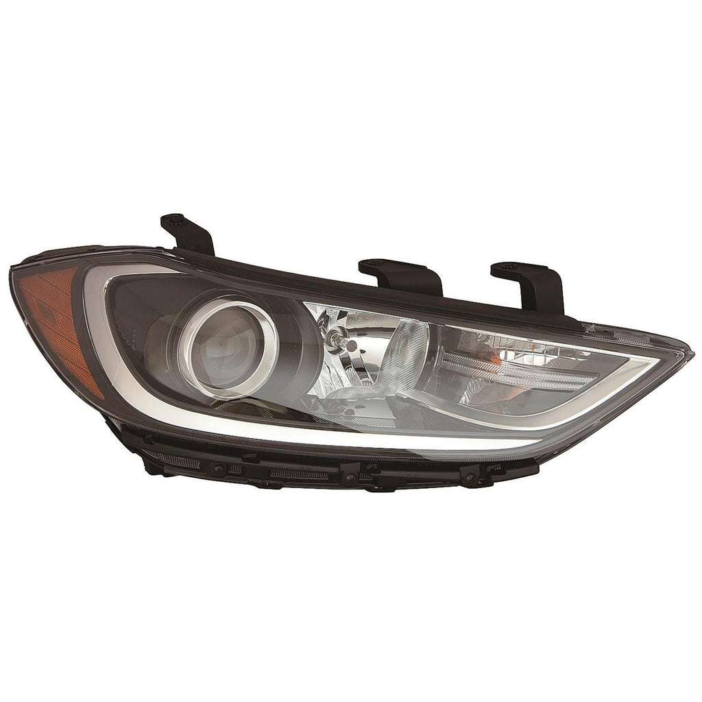Reconditioned Oe Passenger Side Hid Headlight Assembly With Adaptive For Hyundai Elantra Sedan 2017-2018(HY2503207R)
