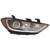 Reconditioned Oe Passenger Side Hid Headlight Assembly With Adaptive For Hyundai Elantra Sedan 2017-2018(HY2503207R)
