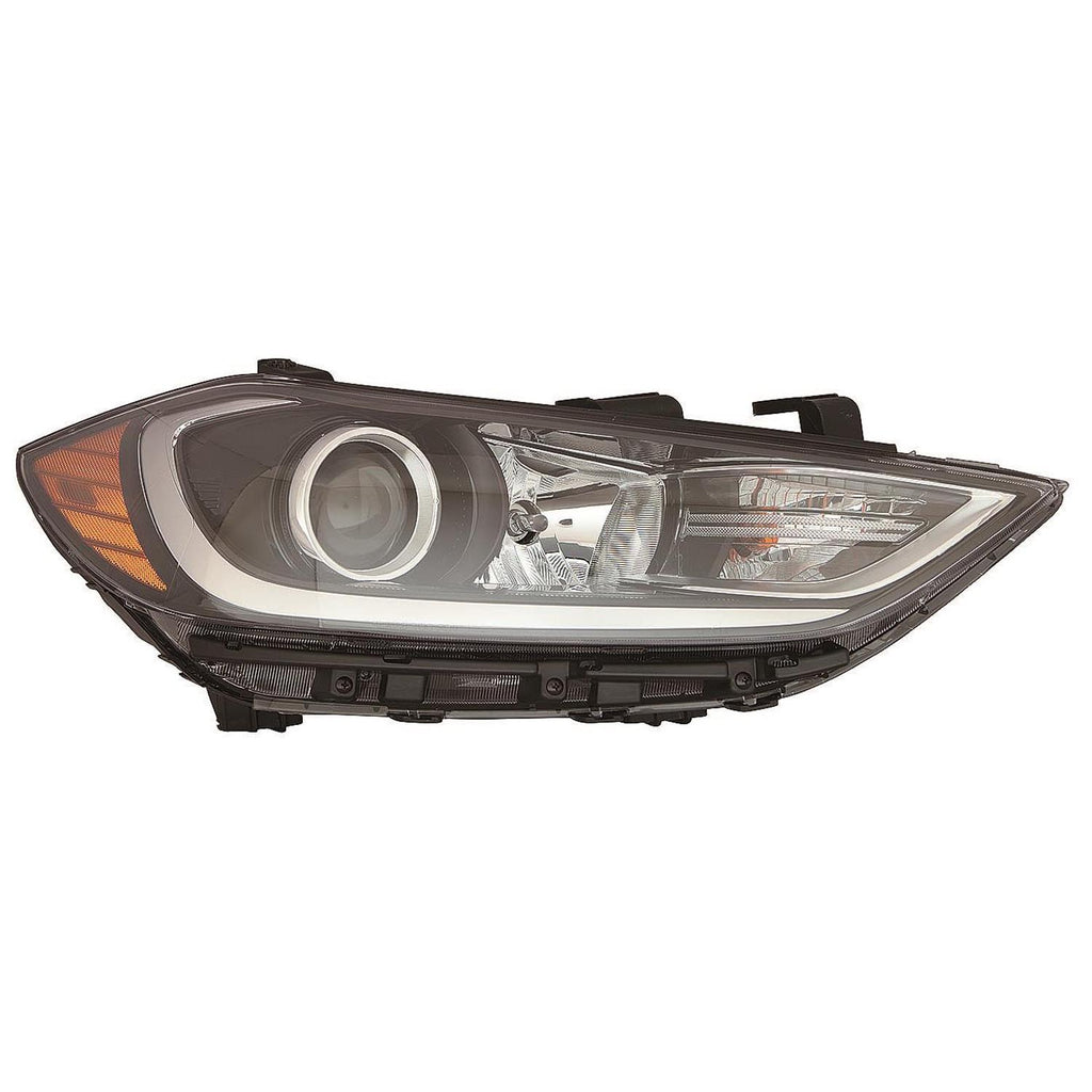 Reconditioned Oe Passenger Side Halogen Headlight Assembly For Hyundai Elantra Sedan 2017-2018(HY2503210R)
