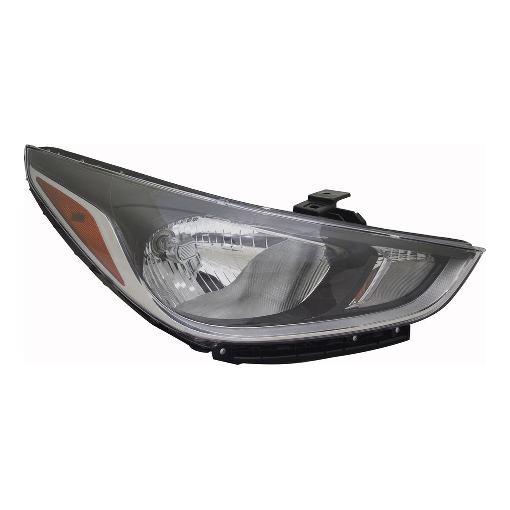 Passenger Side Halogen Headlight Assembly For Hyundai Accent Sedan 2018-2022(HY2503218)
