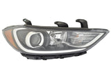 Head Lamp Passenger Side Hid 1.6l Turbo Hq For Hyundai Elantra Sedan&nbsp; - &nbsp;2011-2023 2017-2018(HY2503226)
