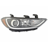 Head Lamp Passenger Side Hid 1.6l Turbo Hq For Hyundai Elantra Sedan&nbsp; - &nbsp;2011-2023 2017-2018(HY2503226)