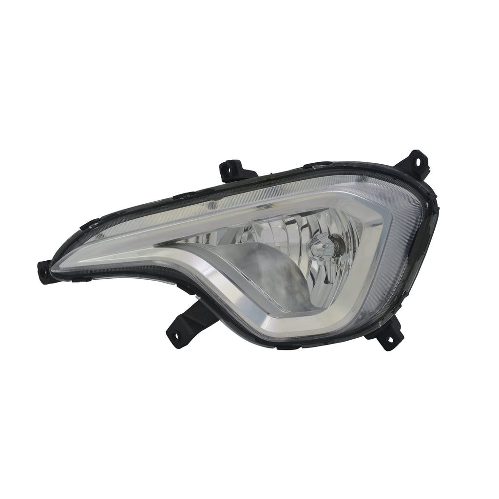 CAPA Certified Driver Side Fog Light Assembly For Hyundai Santa Fe 2013-2016(HY2592144C)