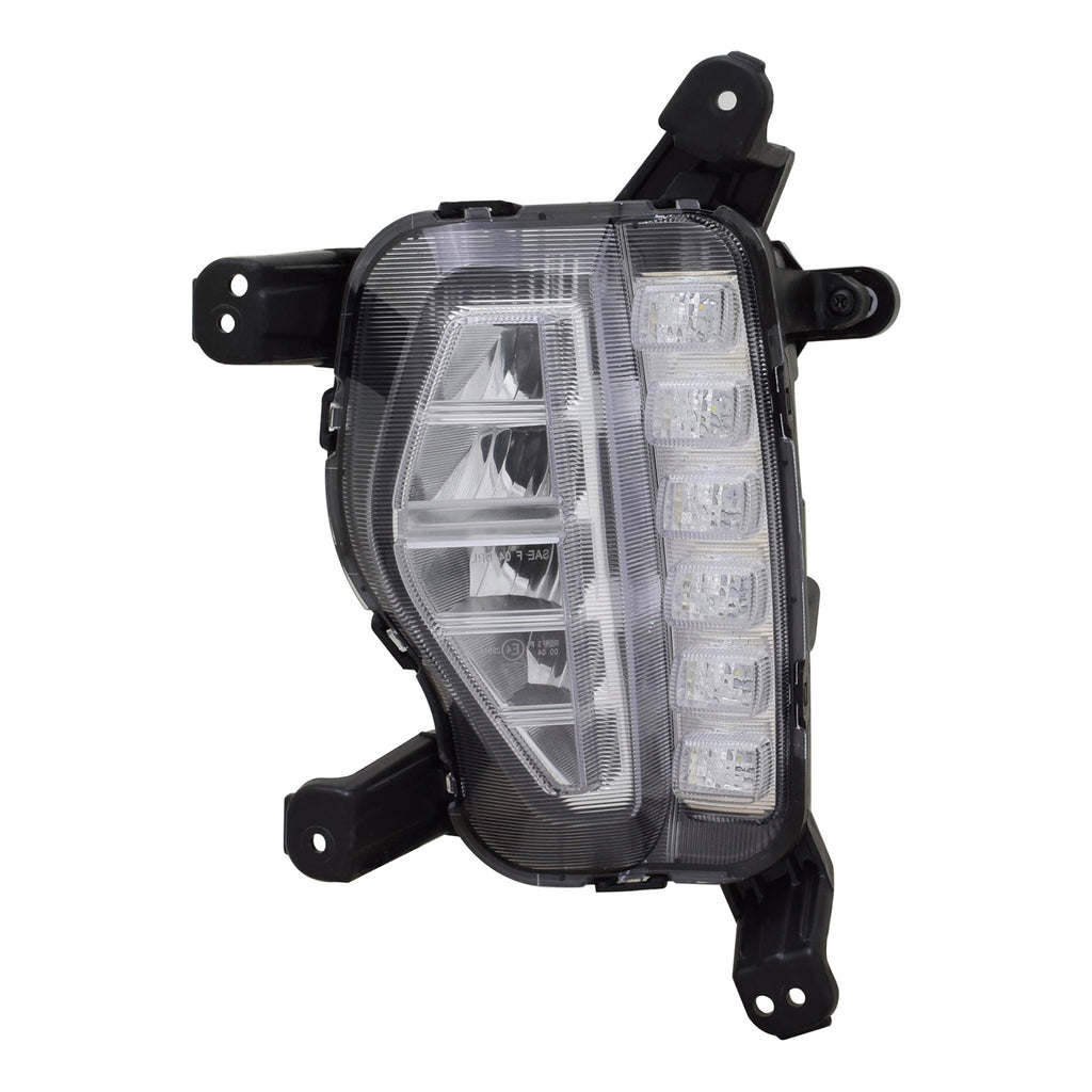 CAPA Certified Driver Side Led Fog Light Assembly For Hyundai Santa Fe Xl 2019-2019(HY2592165C)